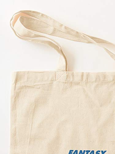 Attracosports Stuff Fantasy Costco Long Logo Sleeve Tote Cotton Very Bag | Bolsas de supermercado de lona Bolsas de mano con asas Bolsas de algodón duraderas