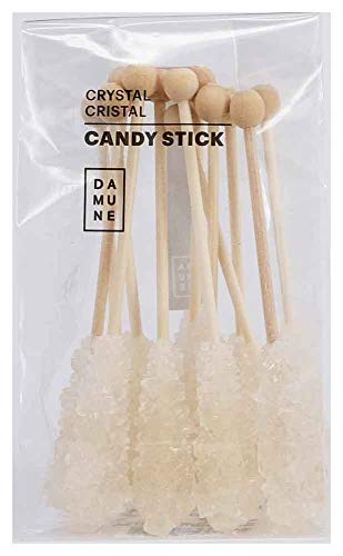 Azúcar Candy Cristal en Sticks - 60 Sticks - Natural, sin blanqueantes