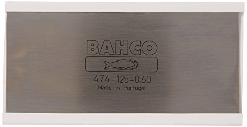 Bahco 474-125-0.60, Rasqueta de Carpintero, 125 x 0.6 mm