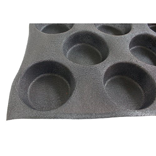Baker Boutique silicona antiadherente para horno LINERS (perforado Pan bollos molde 8 cavidades