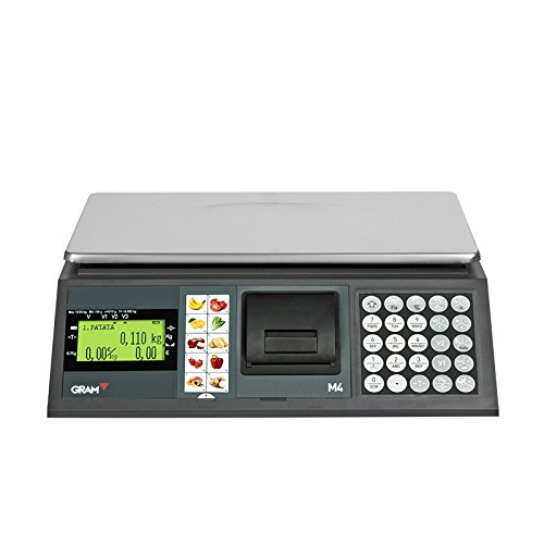 Balanza Comercial Gram M4 con impresora