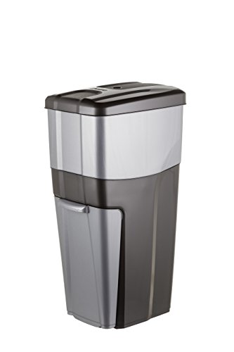 Bama 40201 trypla Cubo de la Basura, Gris, 31x75x42 cm