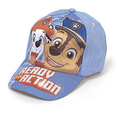Bañador Patrulla Canina Tipo Bóxer para Playa o Piscina + Gorra Paw Patrol para niños (Azul, 6 años)