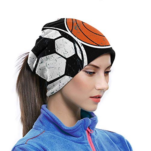 Bandana sin costura Fútbol Baloncesto Balones deportivos Cara Bufanda Mujeres Hombres para polvo Viento Protección solar