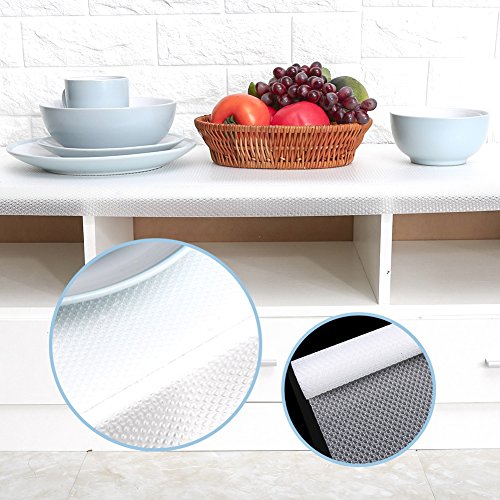 Bandeja de cajón EVA no Adhesivo Liner Transparente Antideslizante para cajones para armarios (Color : #3, tamaño : 120 * 45cm)