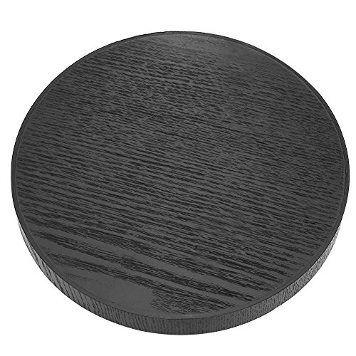 Bandeja para servir comida, plato de té, redondo, de madera maciza, café, aperitivos, comidas, restaurantes, estilo japonés., madera, 30cm