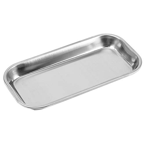 Bandeja quirúrgica, 201 acero inoxidable quirúrgico Instrumento dental fuentes herramienta for el Laboratorio de Clínica