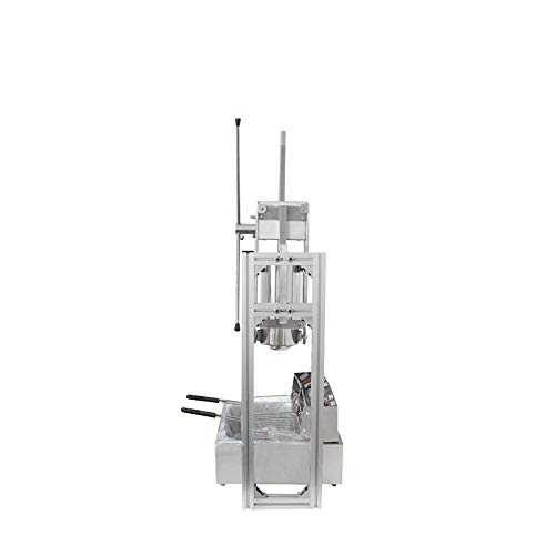 BAOSHISHAN Máquina para Hacer Churros Españoles 5L Comercial Profesional Churros Maker Herramienta de Churros con Cortador con 12L Freidora Eléctrica 220V-240V CE