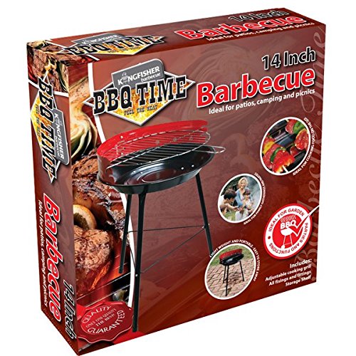 Barbacoa de acero de 14 pulgadas