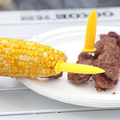 barbacoa pinchos morunos Fellibay Pinchos para mazorcas de maíz 12 soportes para maíz y pinzas para barbacoa