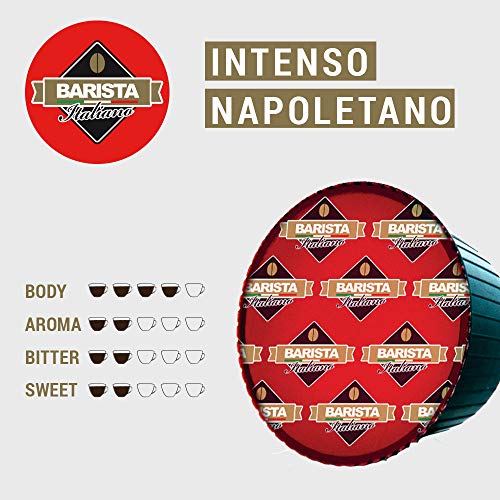 Barista Italiano 80 Dolce Gusto Cápsulas Compatibles (VARIEDAD DE CAFE', 80 Cápsulas, 80 Porciónes, 5 Mezclas de café)