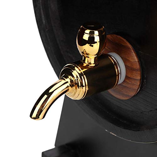 Barril de Vino, Barril de Vino de Madera de Barril de Roble Vintage 3L Dispensador de Cubos Accesorios para Equipos de Elaboración de Cerveza Casera