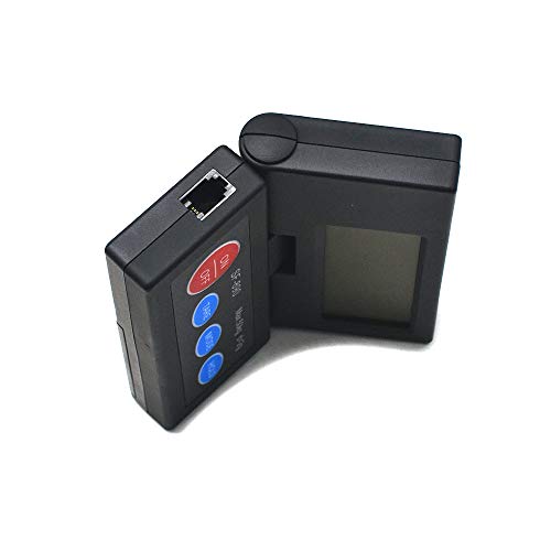 Báscula digital eléctrica de gran capacidad con plataforma de pesaje para tienda comercial postal, cocina, cartas, paquetes, equipaje, básculas, negro, 50 kg, 110 libras