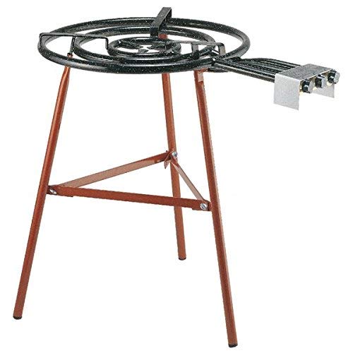 Base roja para quemador de gas.