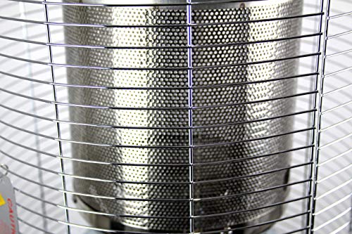 Bastilipo Bastilipo-EG-NE-11K-Estufa terrazas y Exteriores-Estufa Bares-Potencia 11KW-Propano o Gas butano, Negro