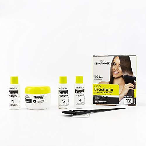 Be Natural - Kit Alisado Brasileño Keratimask - resultado profesional de larga duración