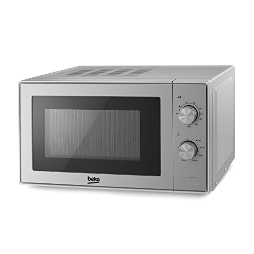 Beko MGC20100S - Horno microondas (20 L, 700 W, 20 L), color plateado