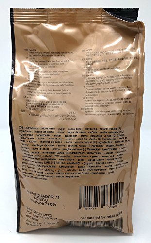 Belcolade Ecuador 71% pepitas de Chocolate Negro Extra Amagro 1kg