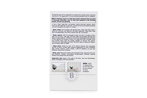 Bella Aurora Bella Crema Facial Noche Anti-Arrugas y Anti-Edad para Mujer Tratamiento Reparador Anti-Manchas de acción Nocturna, 50 ml