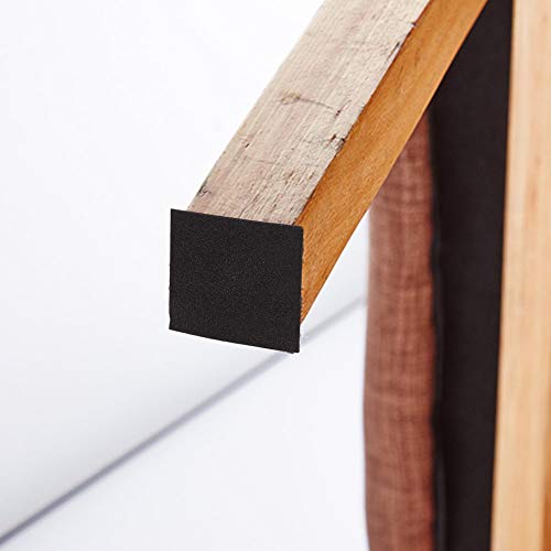 BENECREAT 10 PCS Hojas Adhesiva de EVA Espuma Hoja de A4 Cortable Almohadilla Adhesiva de Espesor 1mm Antideslizante para Muebles y Manualidad 21x30cm Negra