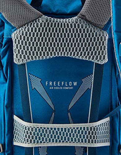 Berghaus Freeflow, Mochila de senderismo, Azul (Mykonos Blue), talla única, 25 litros