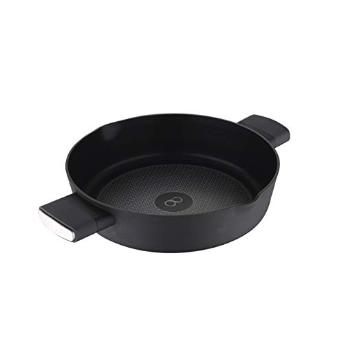 Bergner Q3127 Cacerola baja 28x7.0cm 3.5l aluminio forjado apta inducción c/t Essence