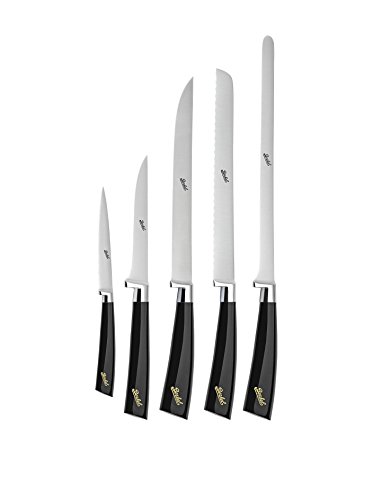 Berkel Elegance Juego 5 Cuchillos Premium Negro Oferta -25%