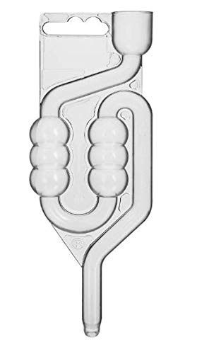 Beste Angebote Leewadee - Garrafa de Vino (15 L, con Cesta, Tubo de fermentación y tapón de Goma)