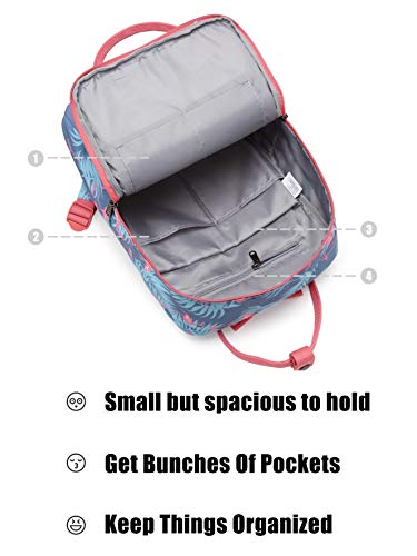 Bestie 14" Mochila Mujer, para portatil 14 Pulgadas, 12 litros, Flamencos Milenarios