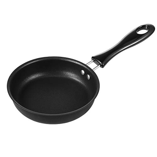 BESTONZON Huevo Sartén Mini Novedad Tortilla De Huevo Panqueque Antiadherente Fry Pan Utensilios De Cocina (12CM)