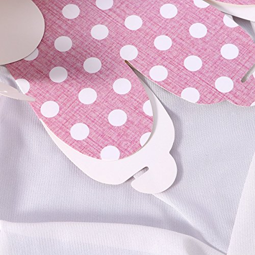 BESTOYARD 50 Piezas Caja de la panadería Pastel de Boda Caja de Dulces Papel Respetuoso del Medio Ambiente Delicado envases de Regalo Decorativos para caseras Cookies Dulces y Regalos (Rosa)