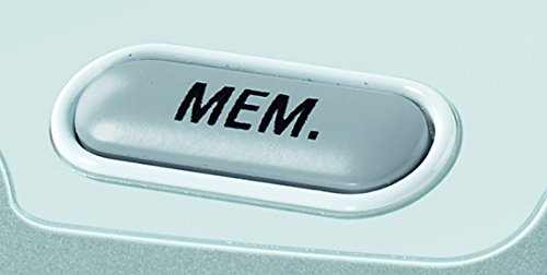 Beurer BM 35 Tensiómetro de brazo, indicador OMS, detección arritmia, gran pantalla LCD, memoria 2 x 60 mediciones, Fecha y hora, color gris, manguito 23 - 33 cm