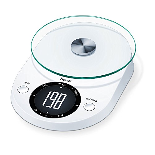 Beurer KS33 Balanza de cocina, Vidrio