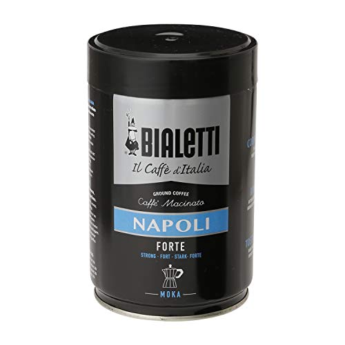 Bialetti Easy Timer - Cafetera (Cafetera moka eléctrica, De café molido, Negro, Plata)