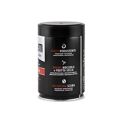 Bialetti Roma Macinato Moka 250 g - Café molido (250 g, 90 mm, 90 mm, 145 mm, Jarra)