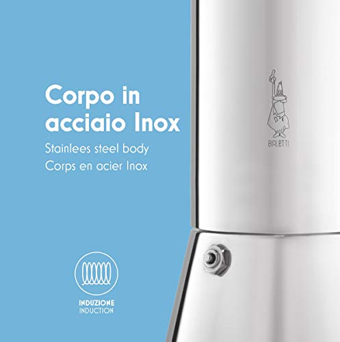 Bialetti Venus - Cafetera en Acero, 10 Tazas