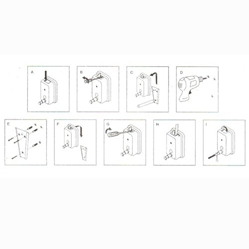 Binnan Dispensador de Jabón Líquido Manual para en Pared, Acero Inoxidable 500ml