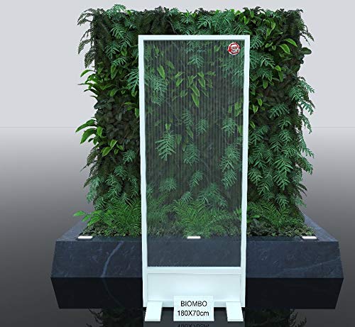 Biombo Blanco Separador Anticontagio para Bares y restaurantes 70x180cm Fabricado en España
