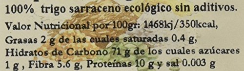 Bionsan Copos de Trigo Sarraceno Ecológico | 6 Bolsas de 500 g | Total: 3000 gr