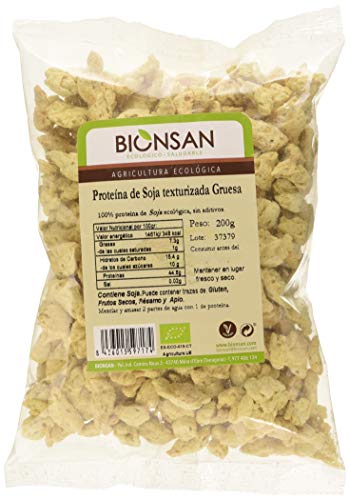 Bionsan Proteína de Soja Texturizada Gruesa - 200 gr