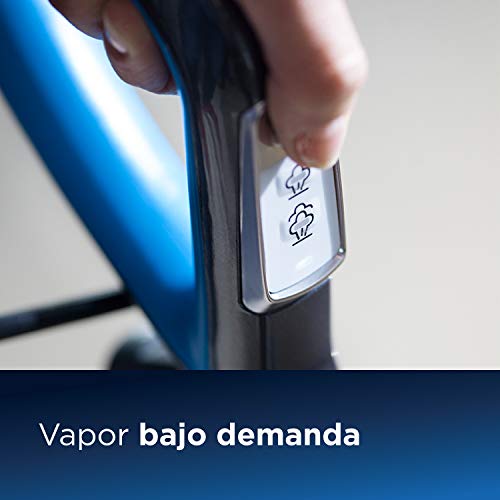 Bissell 1977N Aspirador y Limpiador a Vapor, 1600 W, 81 Decibelios, Azul, Titanio