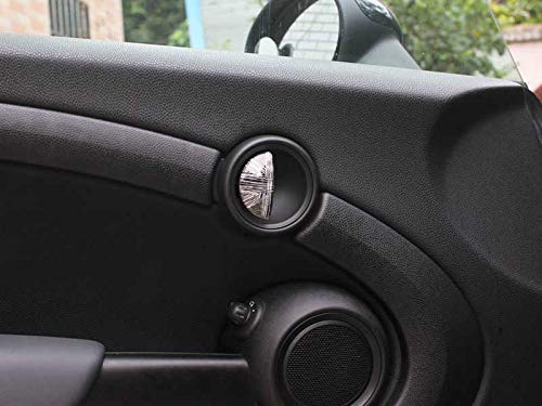 BJJS Dentro de Marco de la Puerta manija Partes Cubierta de Pegatinas Recorte Las Etiquetas del Coche Auto Styling para la Serie Mini Cooper r r55 r56 r57 r58 r59 r60 r61 nr10 2