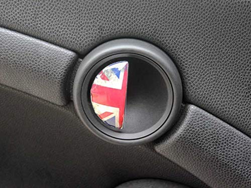 BJJS Dentro de Marco de la Puerta manija Partes Cubierta de Pegatinas Recorte Las Etiquetas del Coche Auto Styling para la Serie Mini Cooper r r55 r56 r57 r58 r59 r60 r61 nr10 17