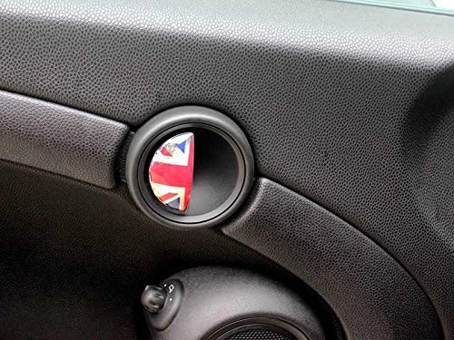 BJJS Dentro de Marco de la Puerta manija Partes Cubierta de Pegatinas Recorte Las Etiquetas del Coche Auto Styling para la Serie Mini Cooper r r55 r56 r57 r58 r59 r60 r61 nr10 17