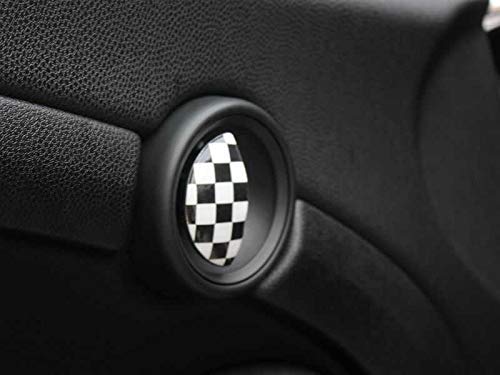 BJJS Dentro de Marco de la Puerta manija Partes Cubierta de Pegatinas Recorte Las Etiquetas del Coche Auto Styling para la Serie Mini Cooper r r55 r56 r57 r58 r59 r60 r61 nr10 15