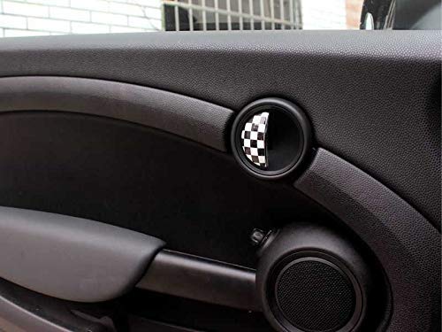 BJJS Dentro de Marco de la Puerta manija Partes Cubierta de Pegatinas Recorte Las Etiquetas del Coche Auto Styling para la Serie Mini Cooper r r55 r56 r57 r58 r59 r60 r61 nr10 15