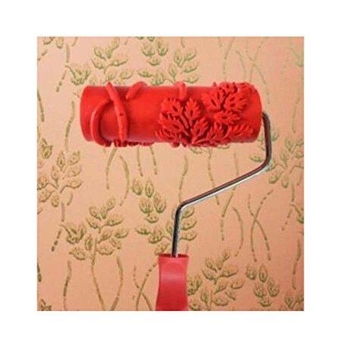 Black Temptation En Relieve Rodillo de Pintura Pintura de Pared Runner Wall Decor Herramienta de Bricolaje, patrón 32