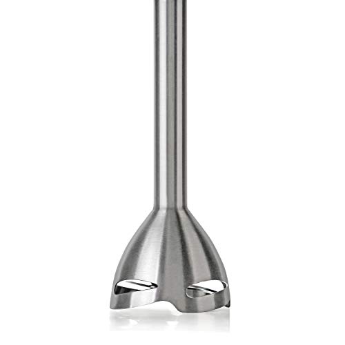 Black+Decker BXHB1000E Batidora de mano, 1 Accesorio, 1000 W, Acero Inoxidable, 20 Velocidades, Gris