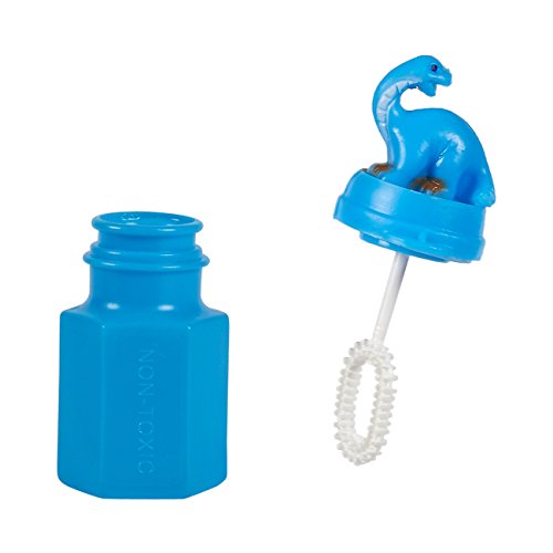 Blue Panda 24 Party Pack favores para los niños - Fiesta Dinosaurio - Jugar Burbujas - Burbujas de jabón de Fiesta Multicolor