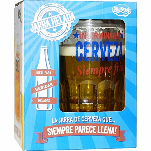 Blue Sky JARRA DE CERVEZA ENFRIADORA INTERMINABLE FRIA HELADA